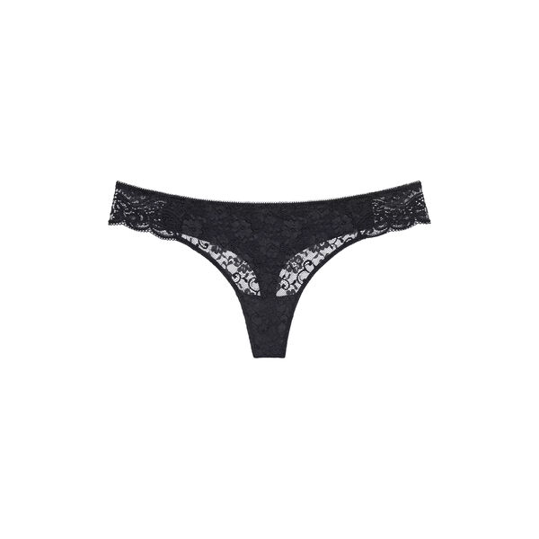 Amourette Hipster String Briefs, svart, Triumph