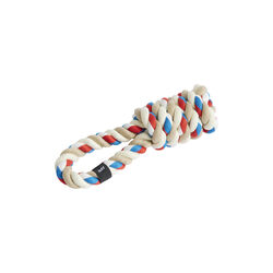 HAY Dogs Strikkleket&oslash;y, red/turquoise/off-white, HAY