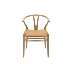 CH24 sittepute, light brown, Carl Hansen & S&oslash;n