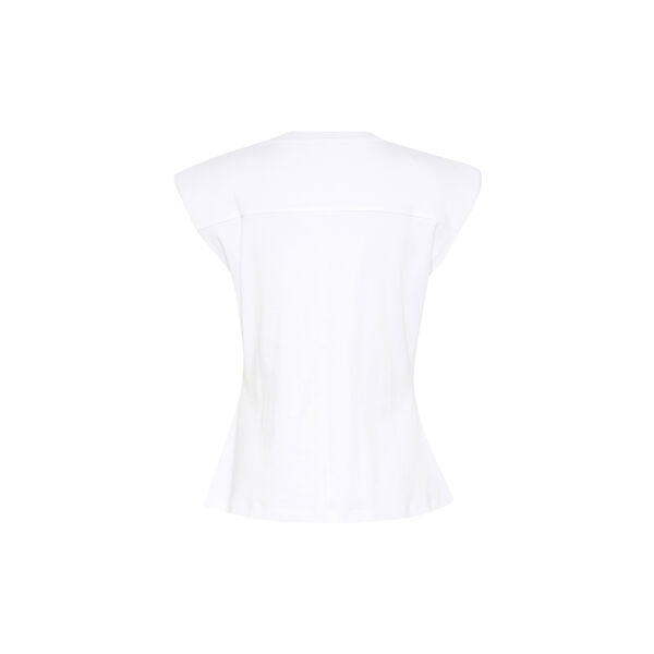 KBRenee Ermel&oslash;s top, bright white, Karen by Simonsen