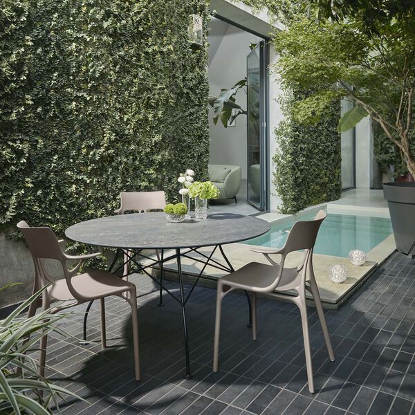 A.I. stol, grey, Kartell