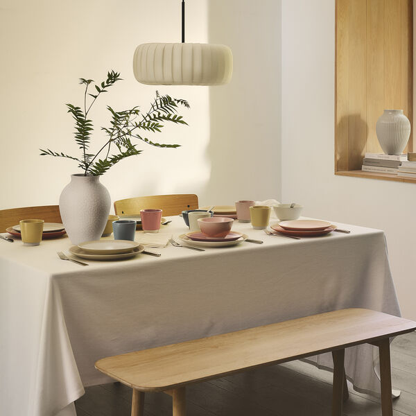 Colorit tallerken &Oslash; 22 cm, yellow, Knabstrup Keramik