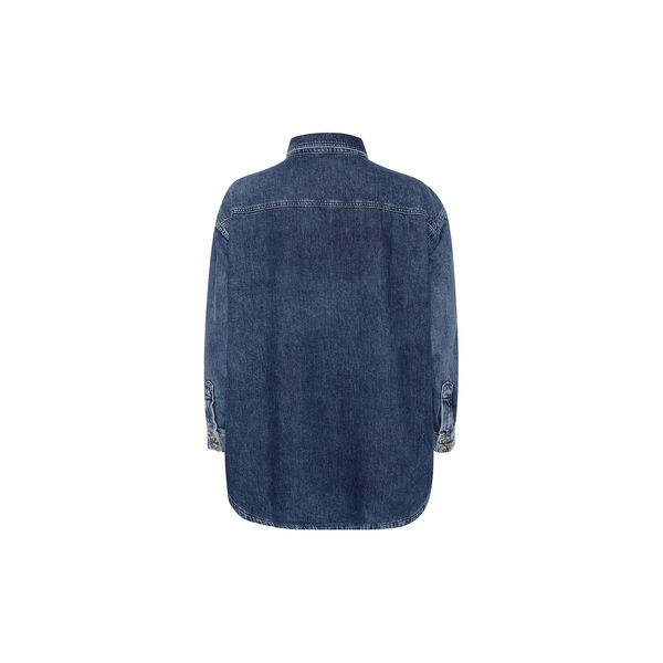 MaloMW 143 Shirt, medium blue wash, My Essential Wardrobe