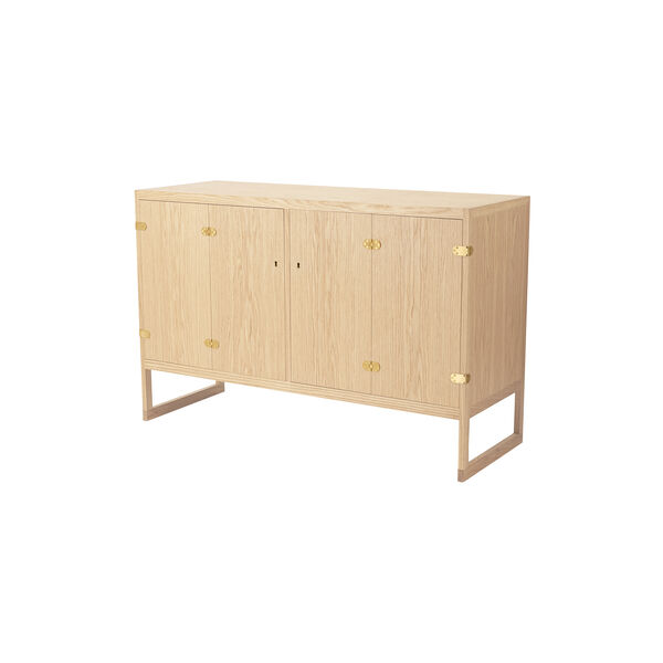BM0057 Cabinet, white oiled oak, Carl Hansen & S&oslash;n