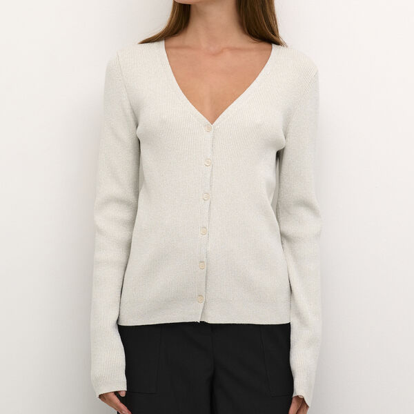 OpeyaKB Cardigan, egret, Karen by Simonsen