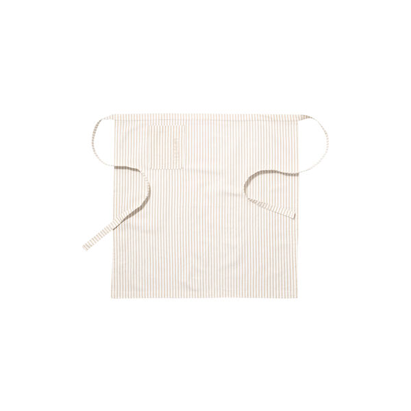 Forstykke, kremhvit med beige striper, Hellstr&oslash;m Items