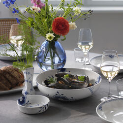 Bl&aring; Mega Riflet fat, Royal Copenhagen