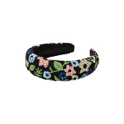 Anemona Wide Beaded Hairbrace, black, Becks&ouml;ndergaard