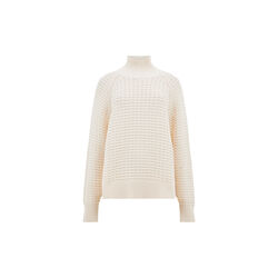 KEYA POPCORN KNIT MOZART JUMPER, cream, French Connection