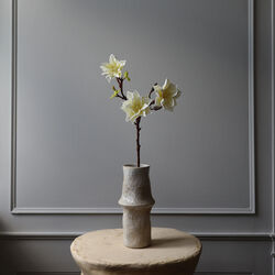 Lily Magnolia Branch, hvit, Botan&eacute;