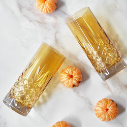 Crispy Highball glass 2 stk., citrine, Frederik Bagger