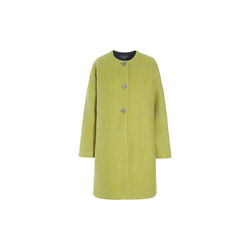 Changeant Wool Mix Coat, lemongrass changeant, BITTE KAI RAND