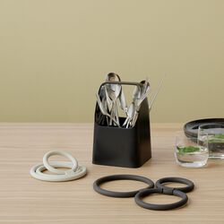 CIRCLES bordsk&aring;ner, sort, RIG-TIG