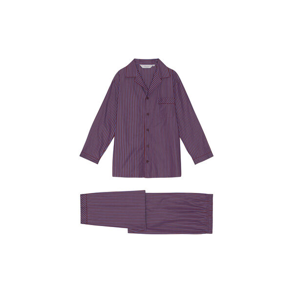 London Striping pysjamas, bordeaux, Ambassador 1867