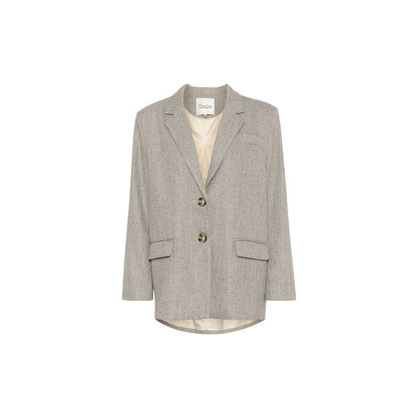 EmmyMW Blazer, oatmeal melange, My Essential Wardrobe