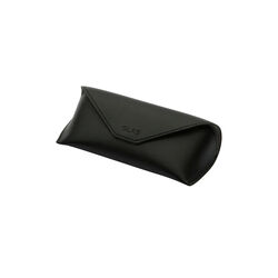 Vegan Leather Envelope Case Black, GLAS Eyewear