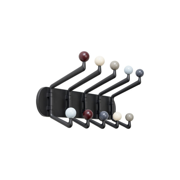 Capture SC76 10-armet knaggerekke, graphite/multi colour, &Tradition