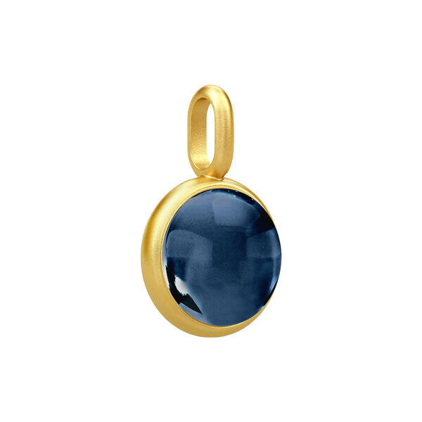 Primini anheng, gold/sapphire blue, Julie Sandlau