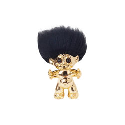 Lykketroll messing/sort h&aring;r, BySommer