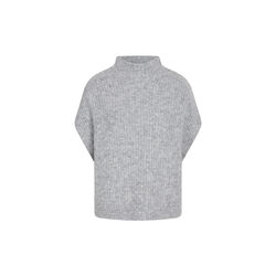 BuckeyeBBHira strikkvest, gr&aring; melange, Bruuns Bazaar