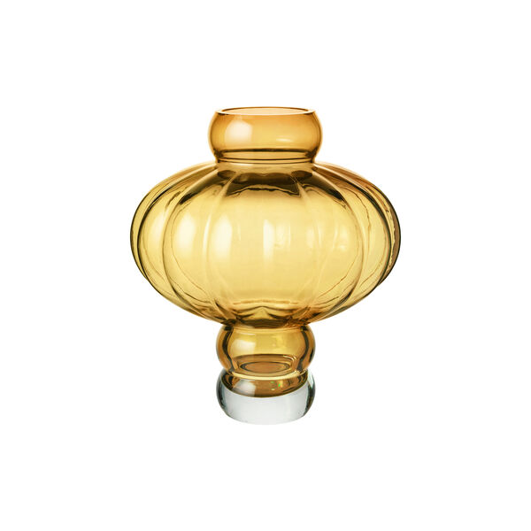 Ballongvase 03, amber, Louise Roe