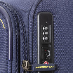 Smile & go trolley large exp, dress blue, Mandarina Duck