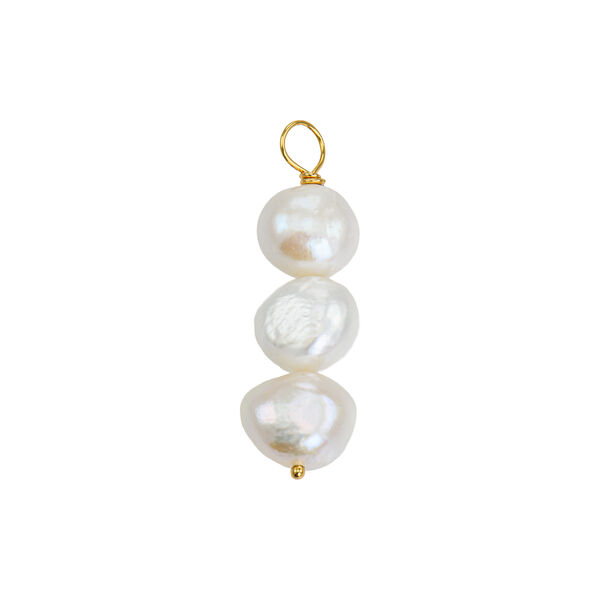 Triple Pearl charm, Emilia by Bon Dep