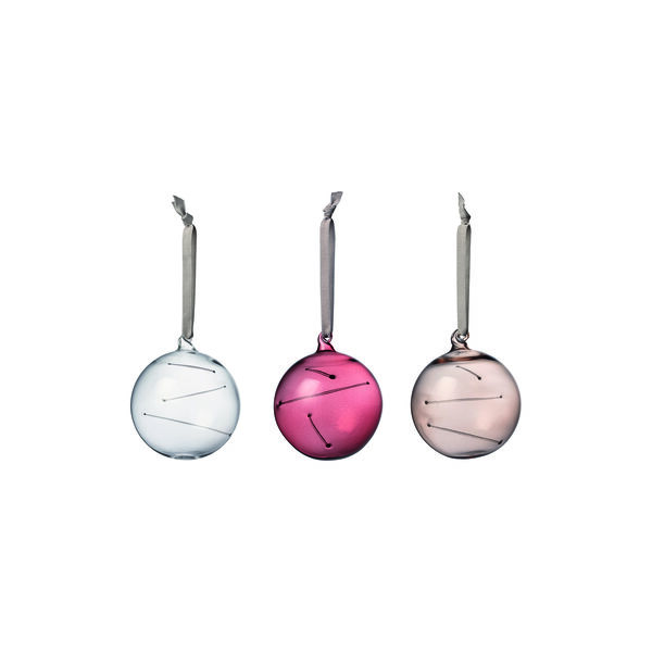 Solkule 3-sett, klar/calluna/lin, Iittala