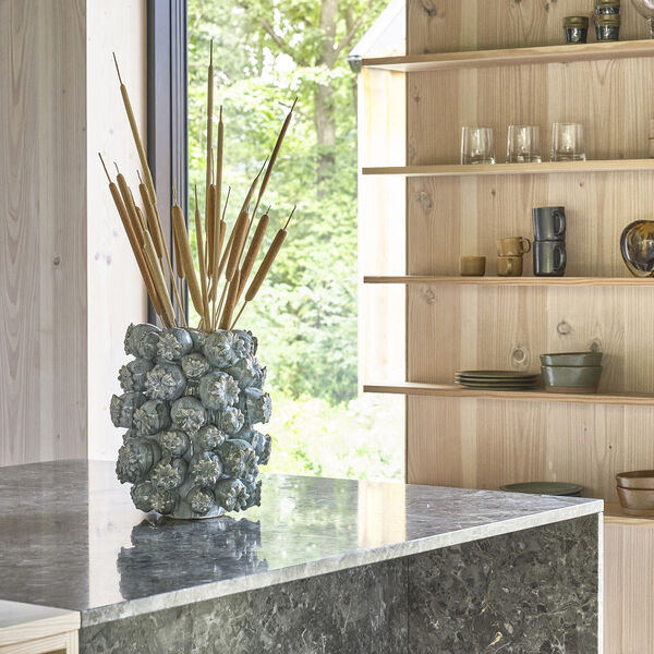 Elha vase/blomsterpotte, ballad blue, Villa Collection