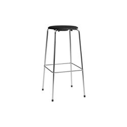 High Dot&trade; barstol, black ash, Fritz Hansen