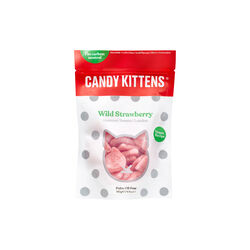 Wild Strawberry gelefigur, r&oslash;d/hvit, Candy Kittens