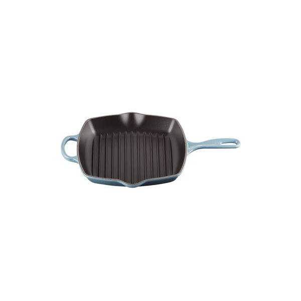 Signature kvadratisk grillpanne 26 cm, chambray, Le Creuset