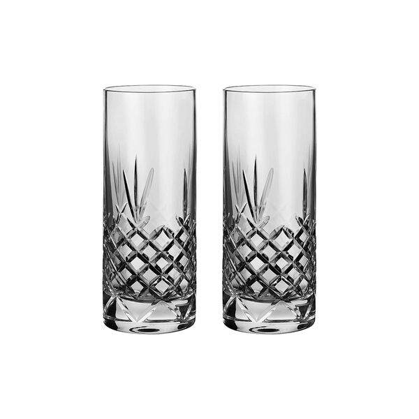 Crispy Highball glass 2 stk., dark, Frederik Bagger