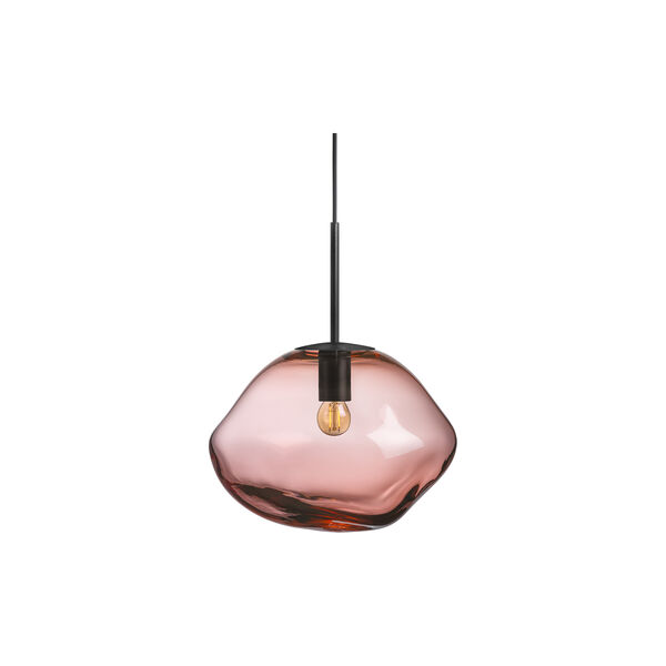 Crystal Stone 350 mm, morgenr&oslash;d, Hadeland Glassverk