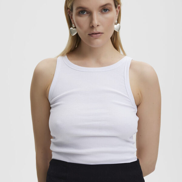 DrewGZ sl top, white, Gestuz