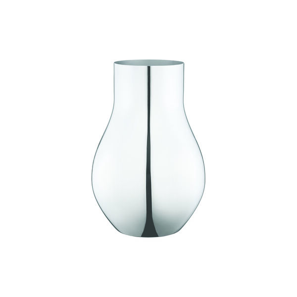 Cafu mellomstor vase, st&aring;l, Georg Jensen