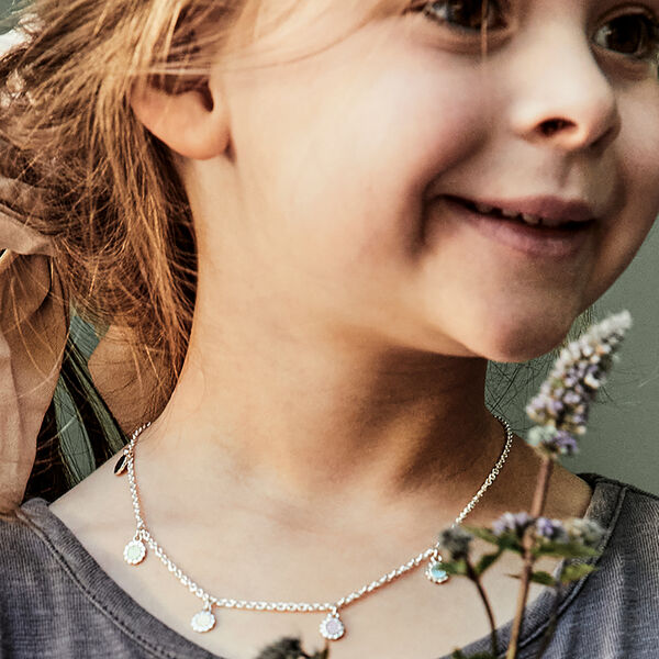 Bloom Mini Halskjede, tuttifrutti, Th. Marthinsen