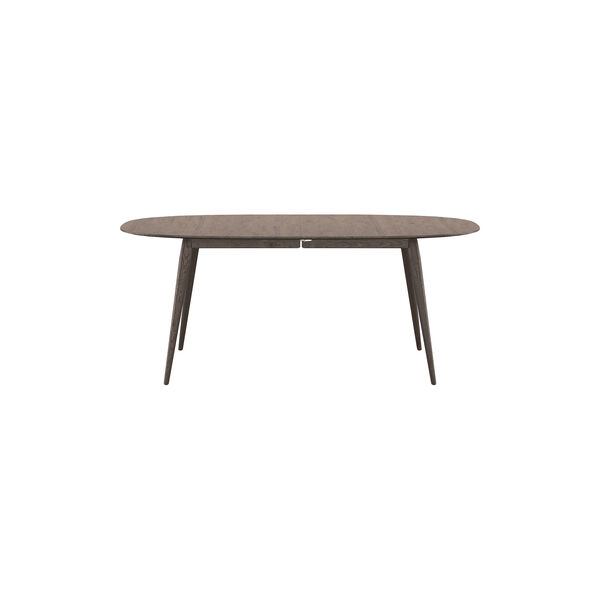 PLAYdinner Lam&eacute; Dining Table with Extension, smoked oak, Bruunmunch Furniture