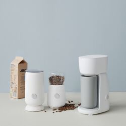 FOODIE single cup kaffemaskin, hvit, RIG-TIG