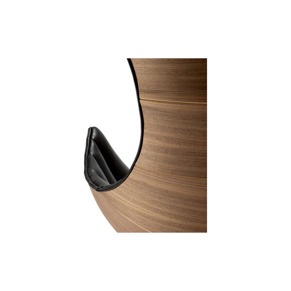 The Lobster Chair, walnut/black, Bruunmunch Furniture