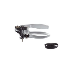 Selvopptrekkende korketrekker m/folieskj&aelig;rer, metall/sort, Le Creuset