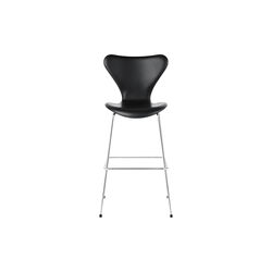 Serie 7&trade; 3197 fullpolstret barstol, sort, Fritz Hansen