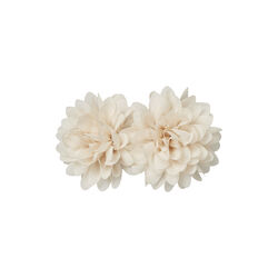 Arabella Flower Hair Clip, birch white, Becks&ouml;ndergaard