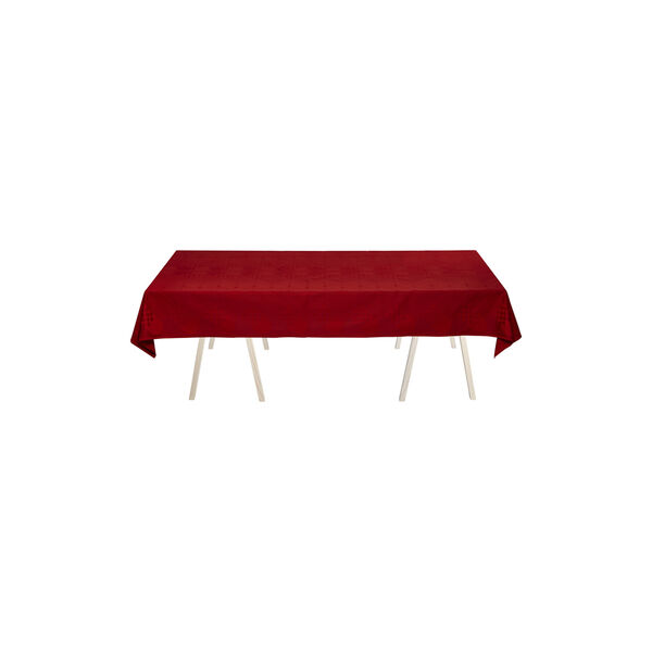 Juleduk, deep red, Georg Jensen Damask