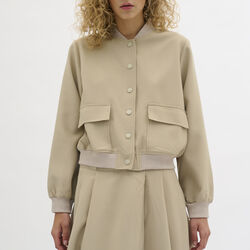 MeganMW Bomber Jacket, crockery, My Essential Wardrobe