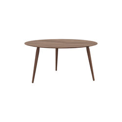 PLAYround &Oslash;90 Coffee Table, natural oiled walnut, Bruunmunch Furniture