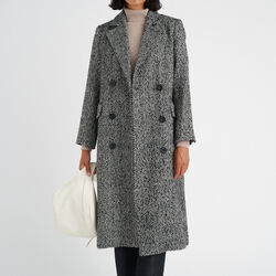 MitziIW Coat, black/white, InWear