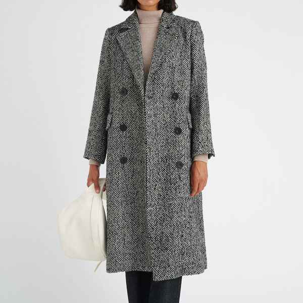 MitziIW Coat, black/white, InWear