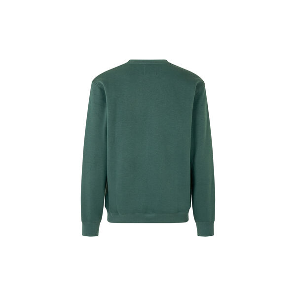 Standard Crew Logo Sweat, darkest spruce, Mads N&oslash;rgaard
