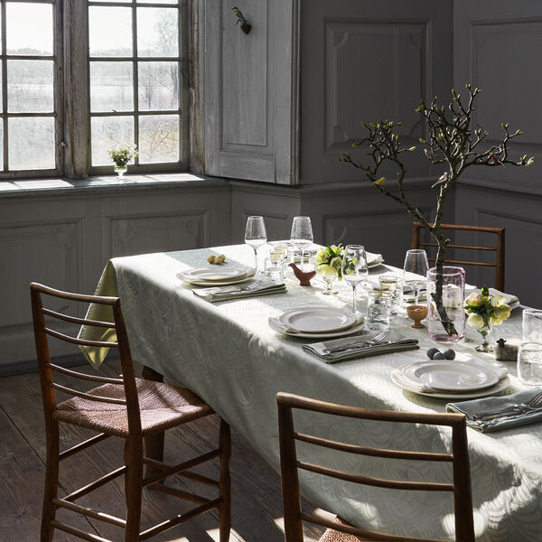 Easter Damaskduk, light green, Georg Jensen Damask